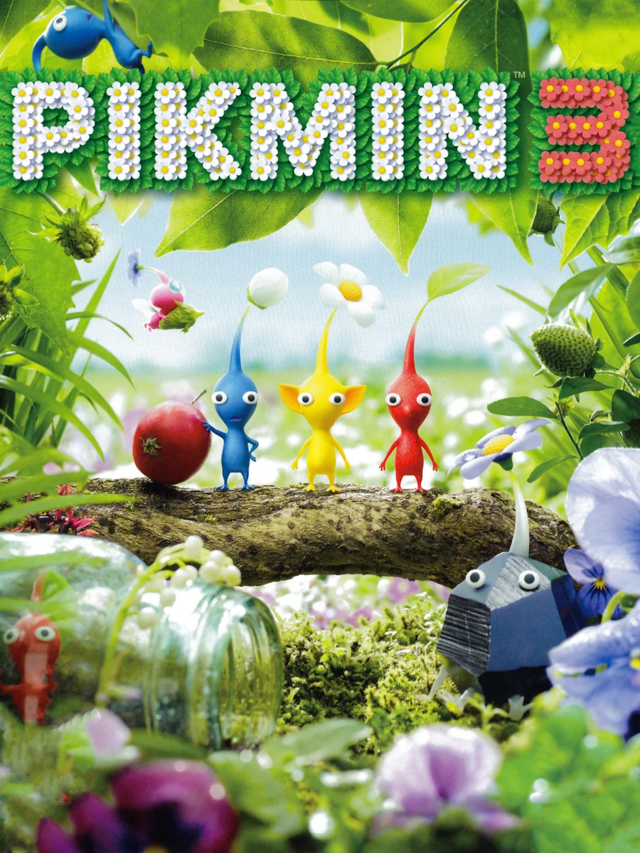 Pikmin 3 box art, North America