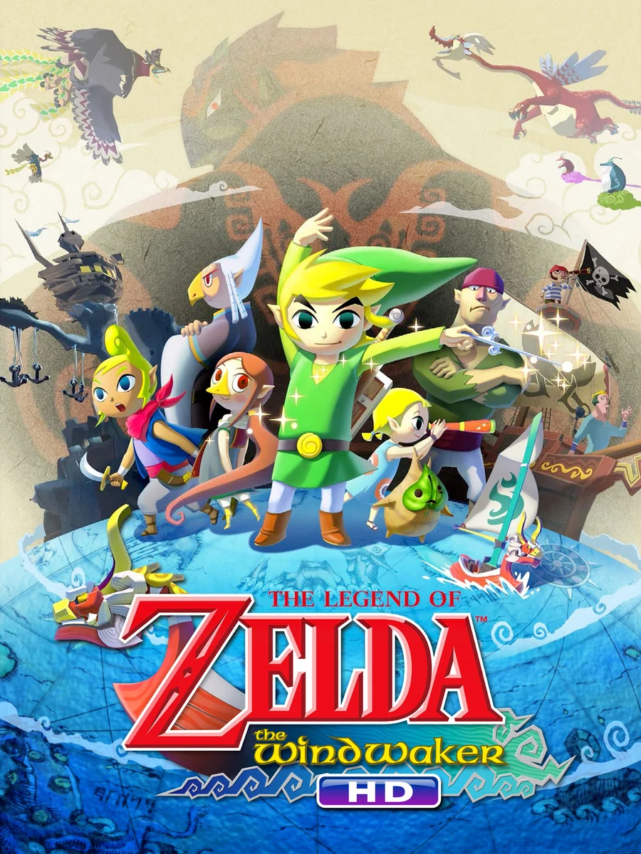 The Legend of Zelda: The Wind Waker HD box art, Europe