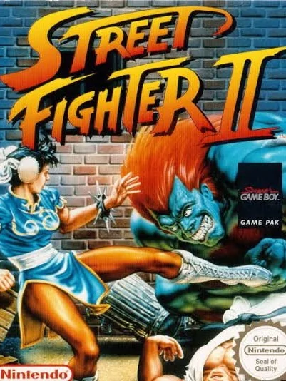 Street Fighter II box art, North America