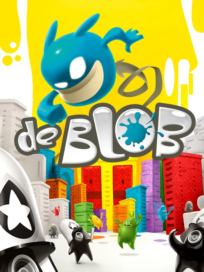 De Blob box art, North America