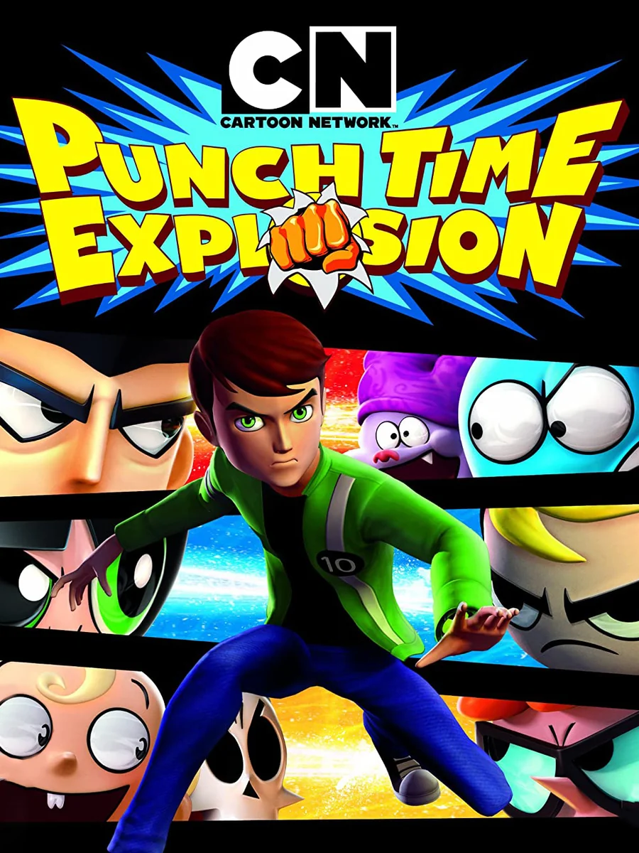 Cartoon Network: Punch Time Explosion box art, North America