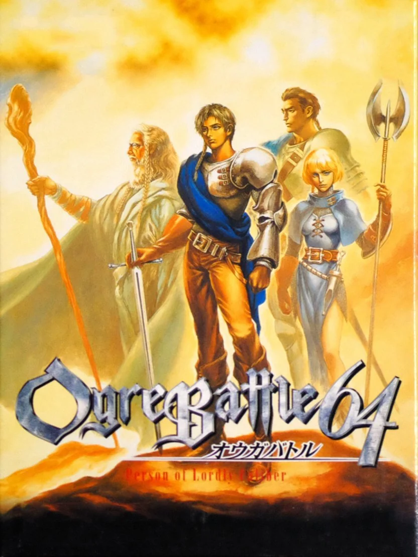 Ogre Battle 64 box art, Japan