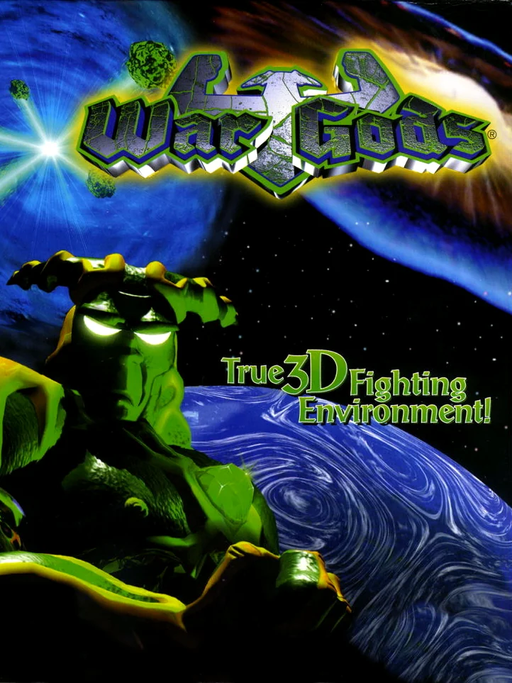 War Gods box art, North America