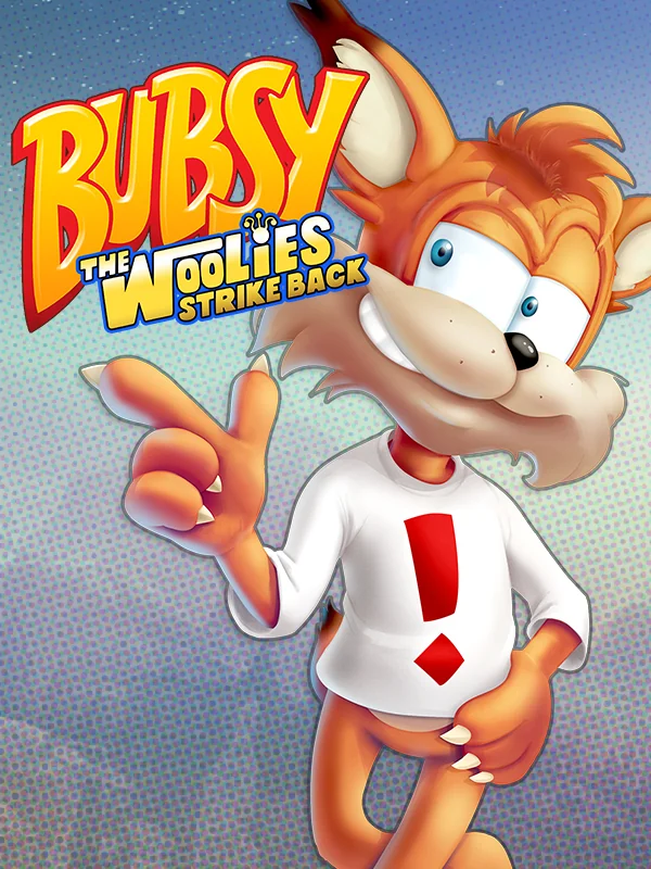 Bubsy: The Woolies Strike Back on PlayStation 4: box art and gameplay