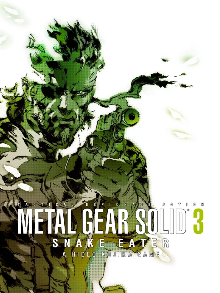 Metal Gear Solid 3: Snake Eater box art, Europe