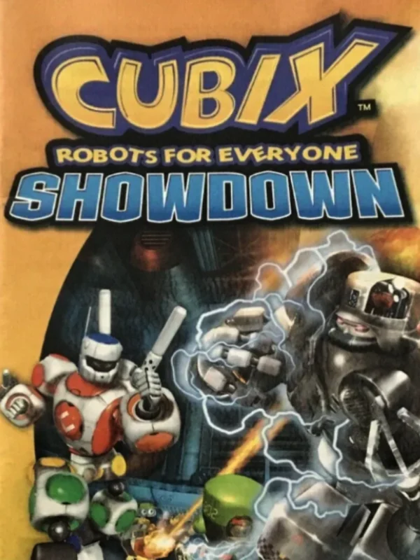 Cubix Robots for Everyone: Showdown box art, North America