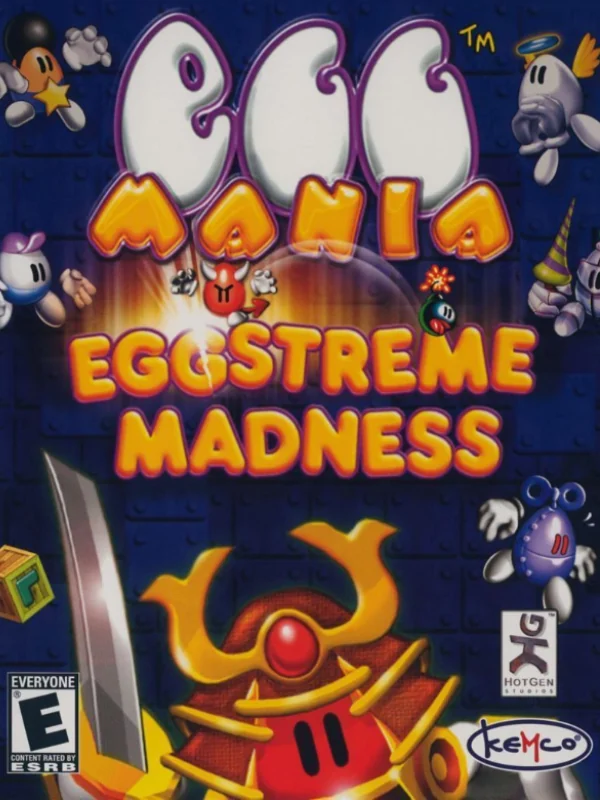 Egg Mania: Eggstreme Madness box art, North America