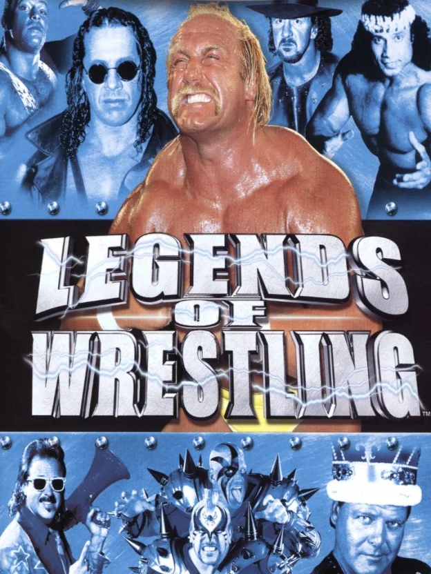 Legends of Wrestling box art, North America
