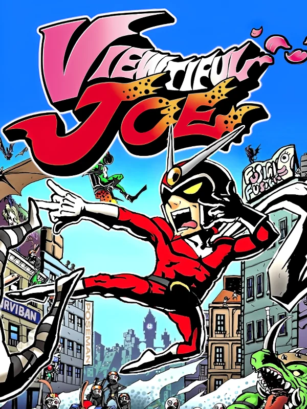 Viewtiful Joe box art, North America