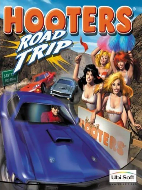 Hooters Road Trip box art, North America