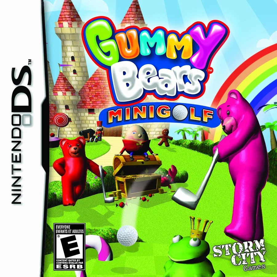 Gummy Bears Minigolf box art, North America