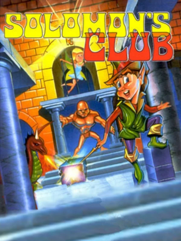 Solomon's Club box art, North America