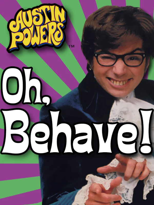 Austin Powers: Oh, Behave! box art, North America