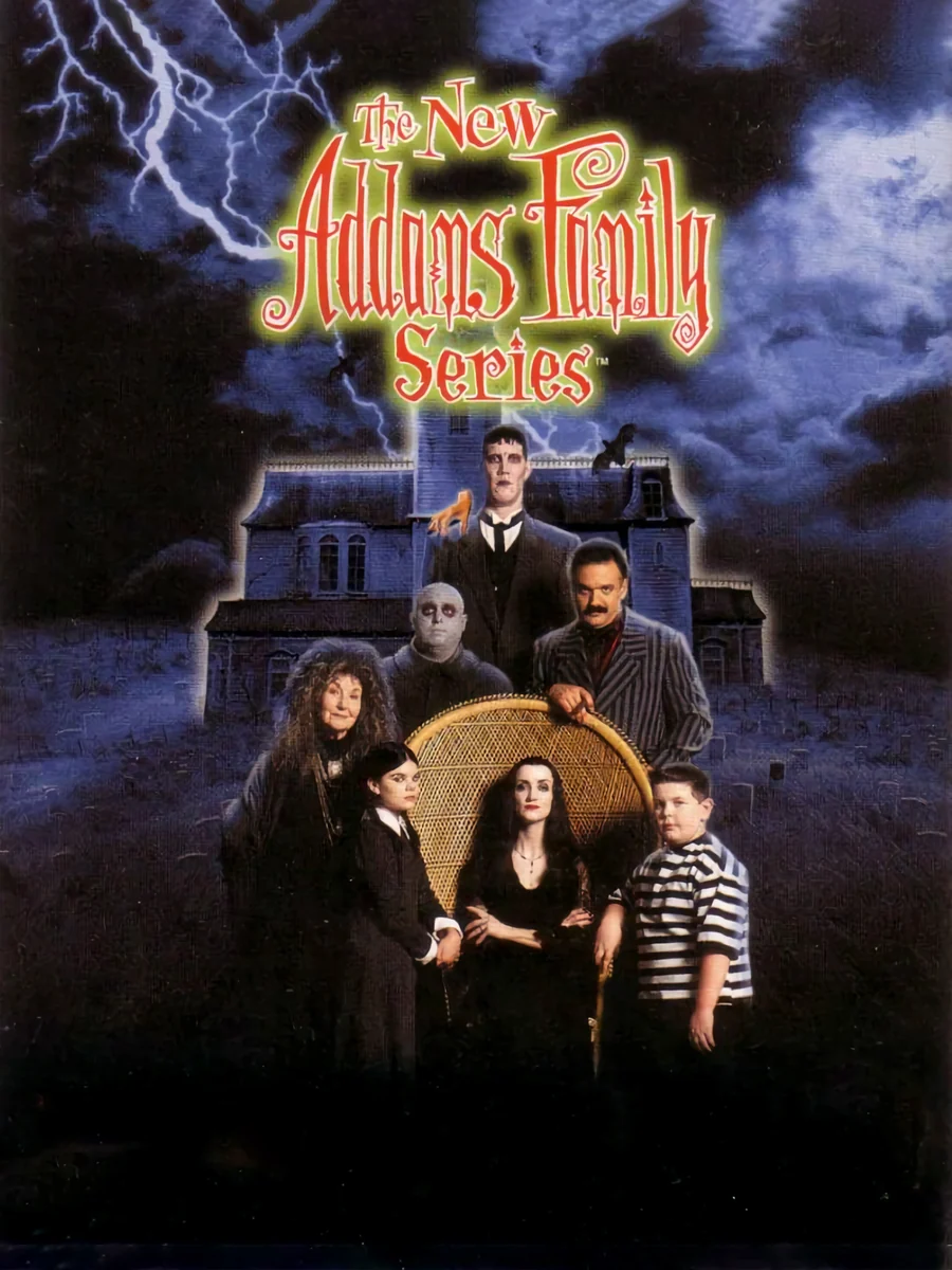The New Addams Family Series box art, North America