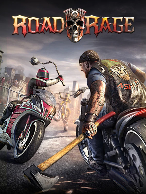 Road Rage box art, North America