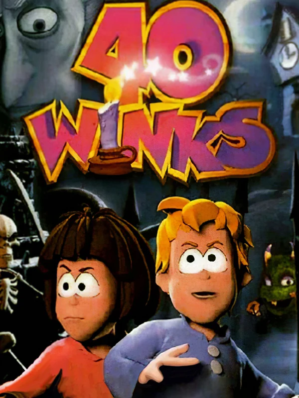 40 Winks box art, North America