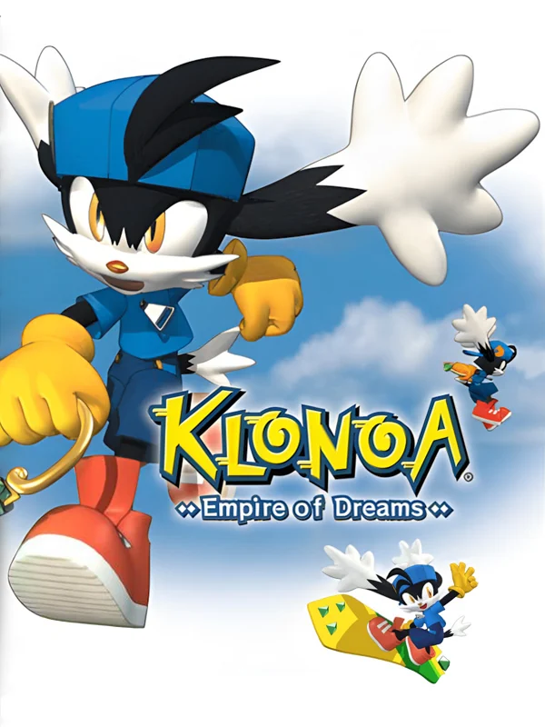 Klonoa: Empire of Dreams box art, North America