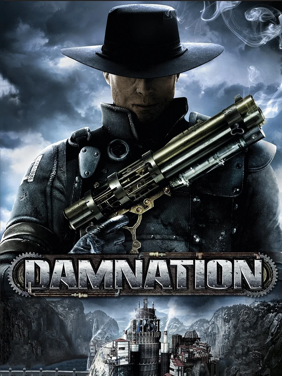 Damnation box art, North America