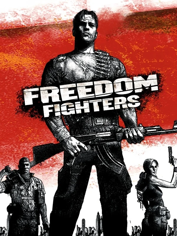 Freedom Fighters box art, North America