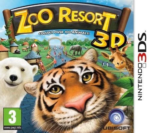 Zoo Resort 3D box art, North America