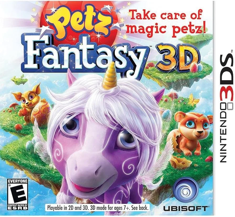 Petz Fantasy 3D box art, North America