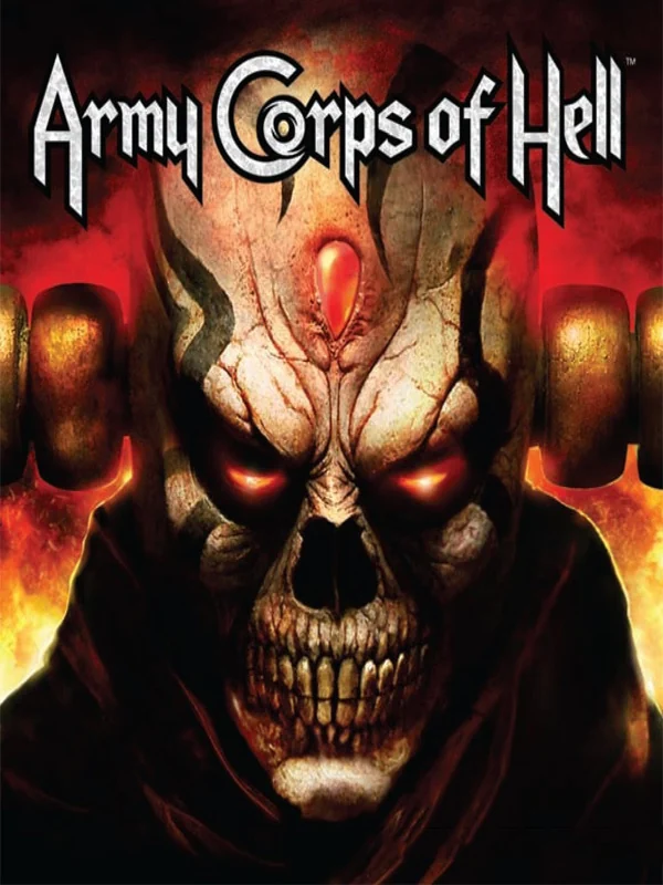 Army Corps of Hell box art, North America