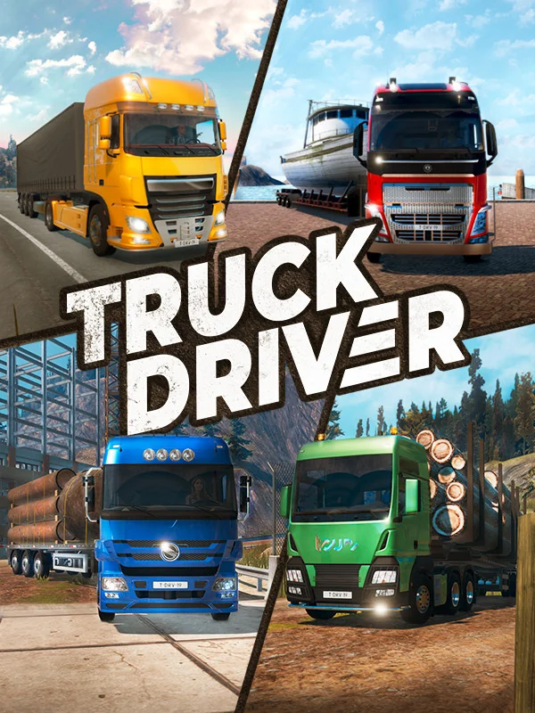 Truck Driver box art, North America