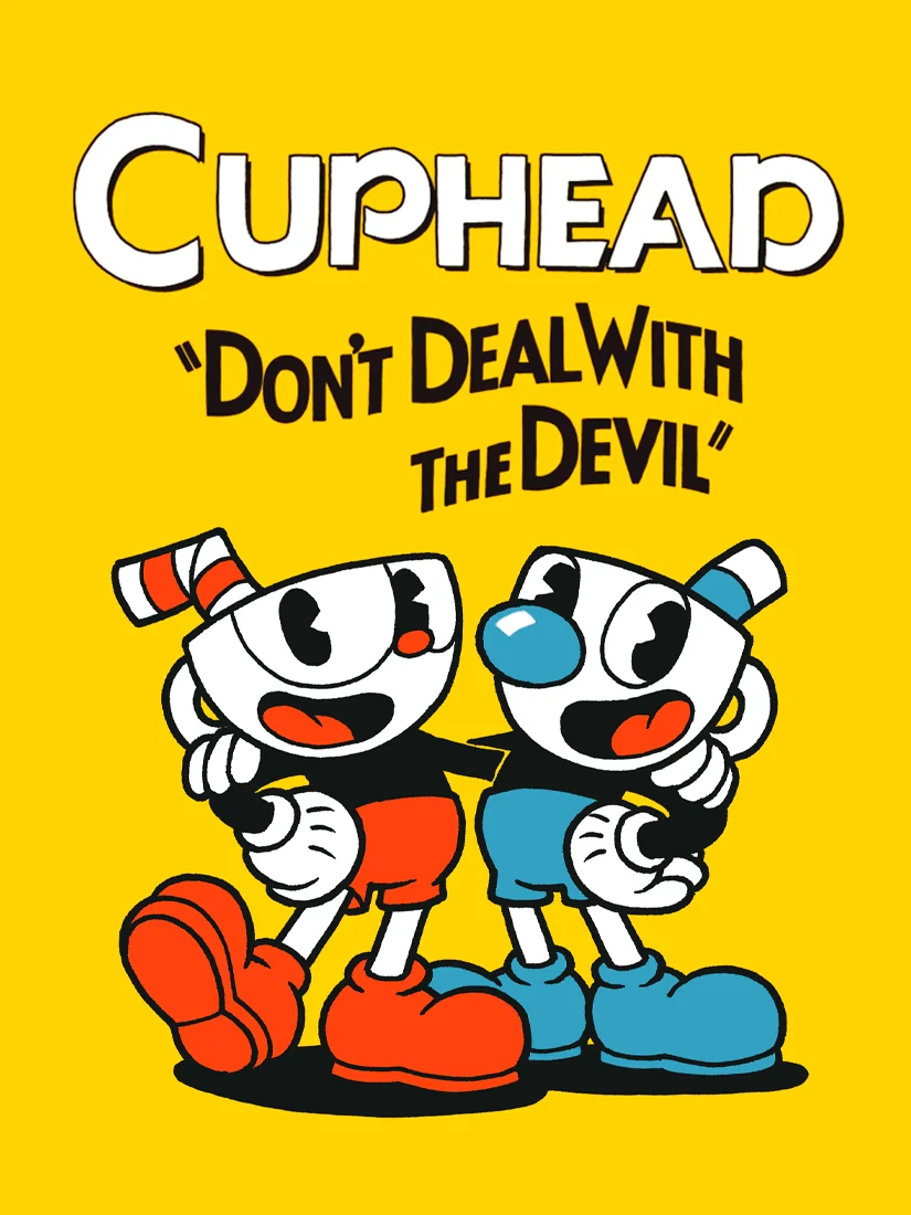 Cuphead box art, North America