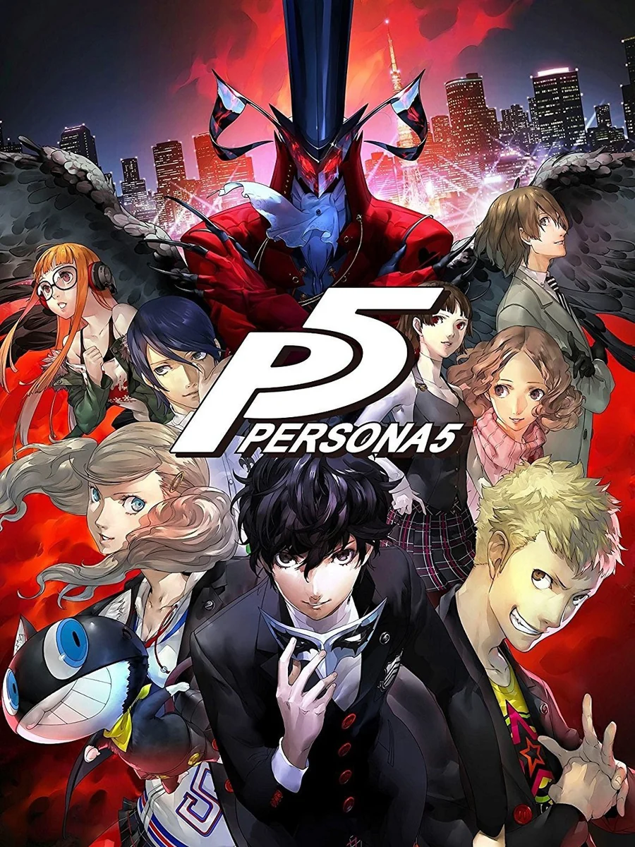 Persona 5 box art, North America