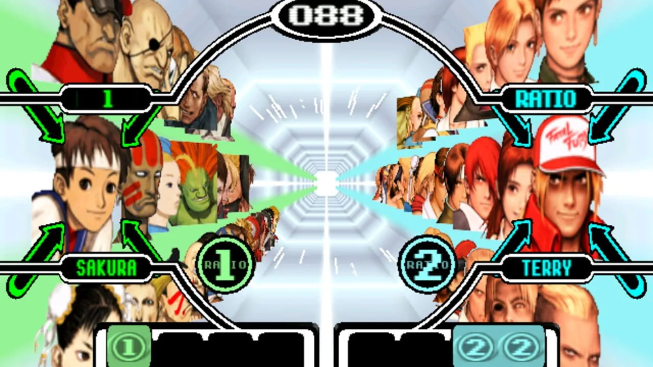 Capcom vs. SNK: Millennium Fight 2000 gameplay on Dreamcast