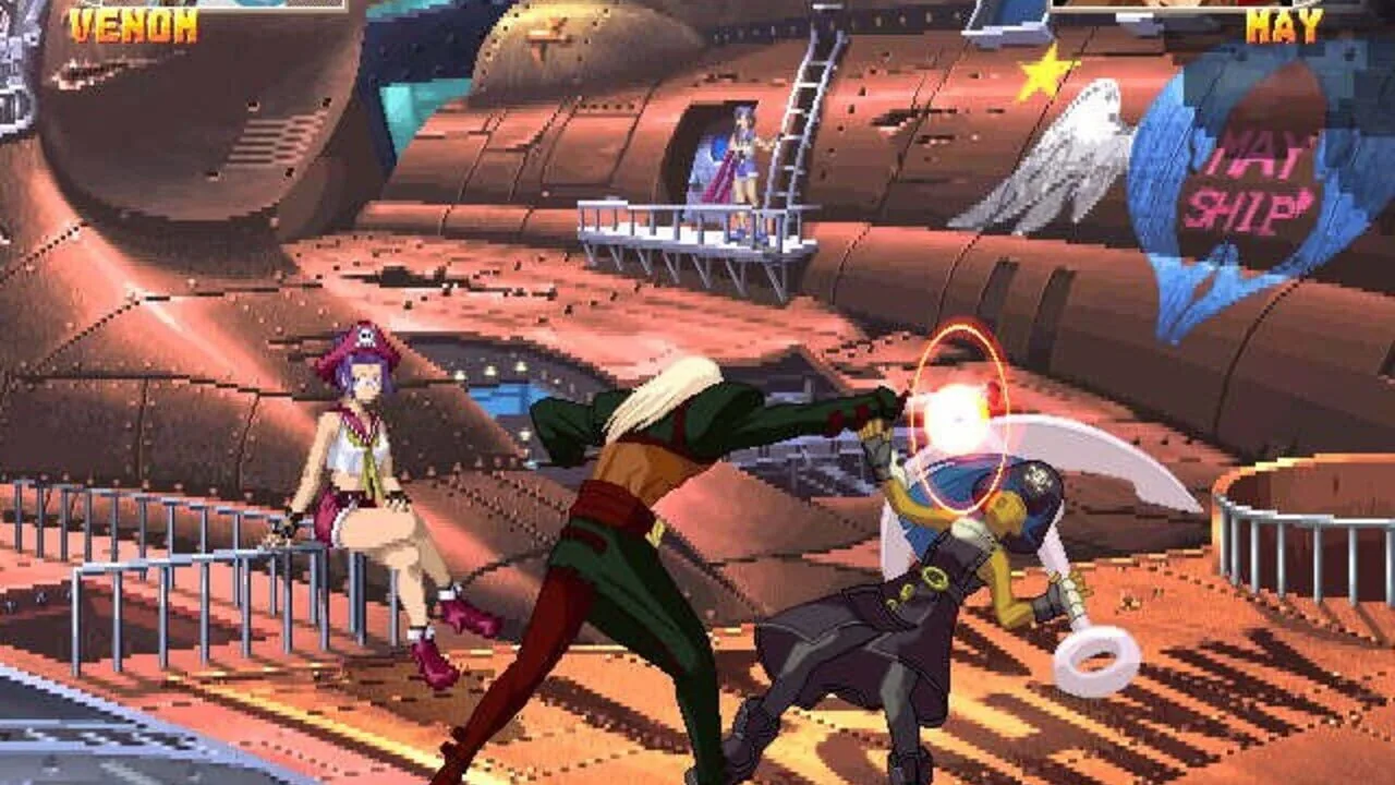 Guilty Gear X gameplay on Dreamcast