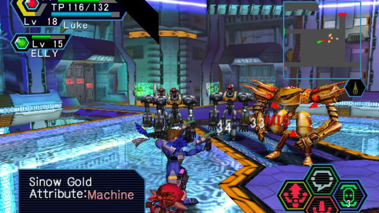 Phantasy Star Online gameplay on Dreamcast
