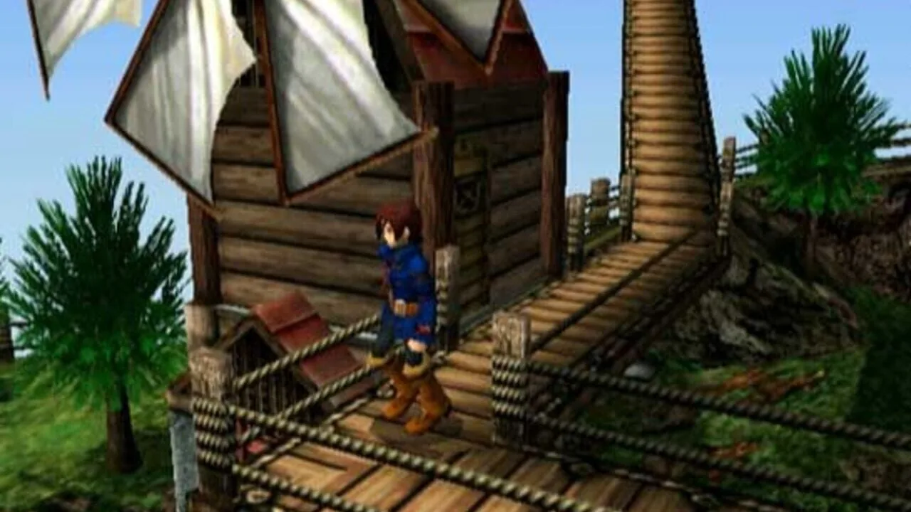Skies of Arcadia gameplay on Dreamcast
