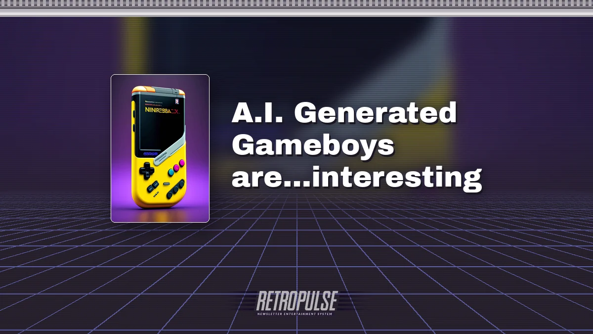 A.I. Generated Gameboys are…interesting