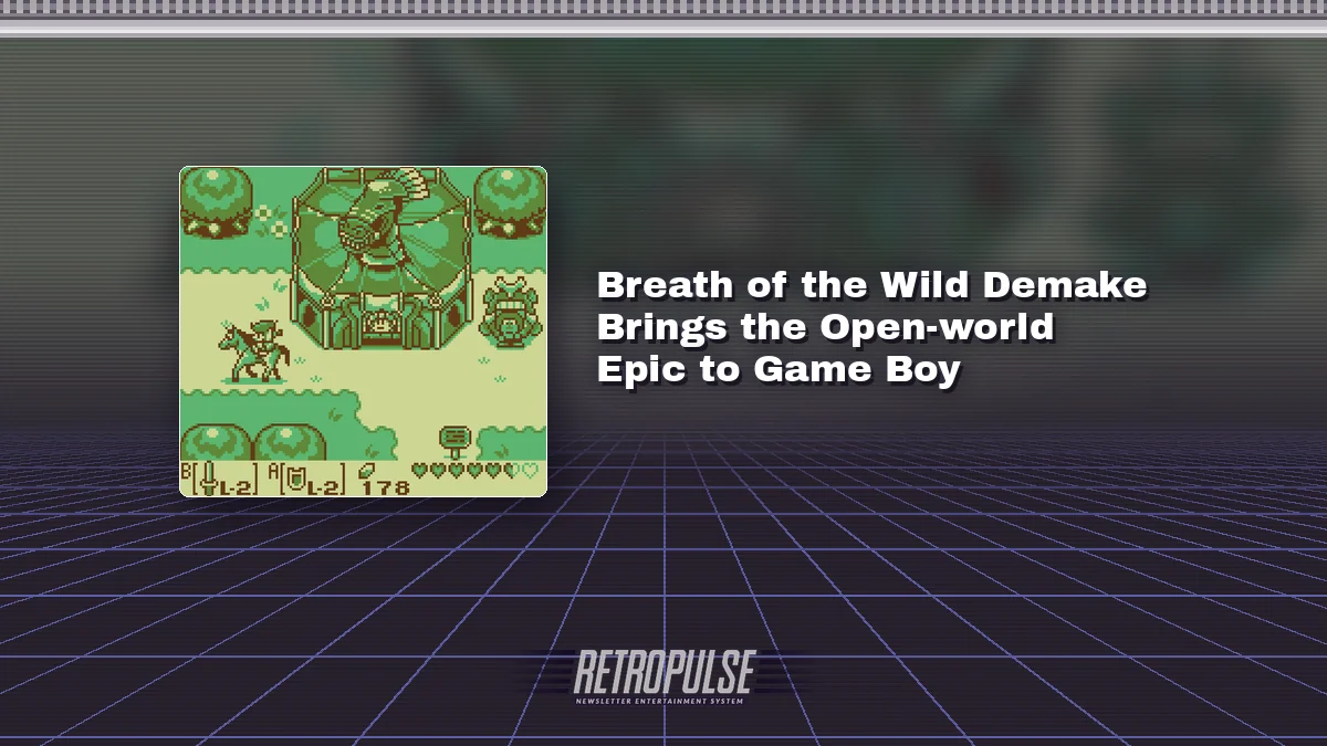 Breath of the Wild Demake Brings the Open-world Epic to Game Boy