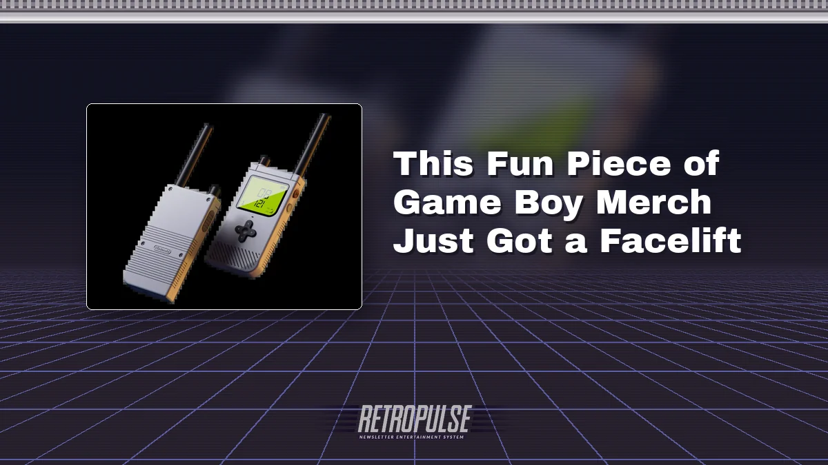 This Fun Piece of Game Boy Merch Just Got a Facelift