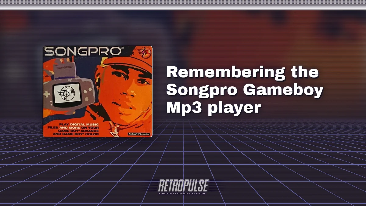 Remembering the Songpro Gameboy Mp3 player