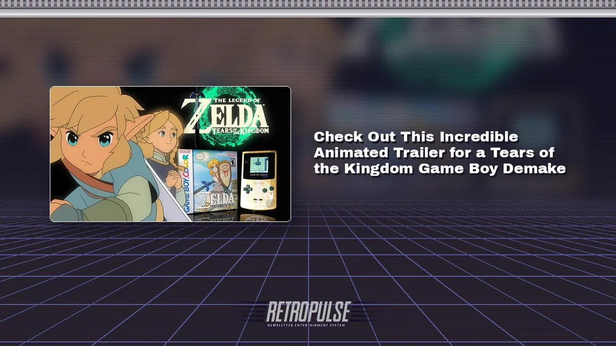 Check Out This Incredible Animated Trailer for a Tears of the Kingdom Game Boy Demake