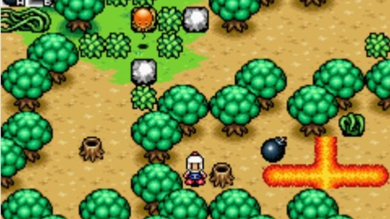 Bomberman Tournament gameplay on Game Boy Advance