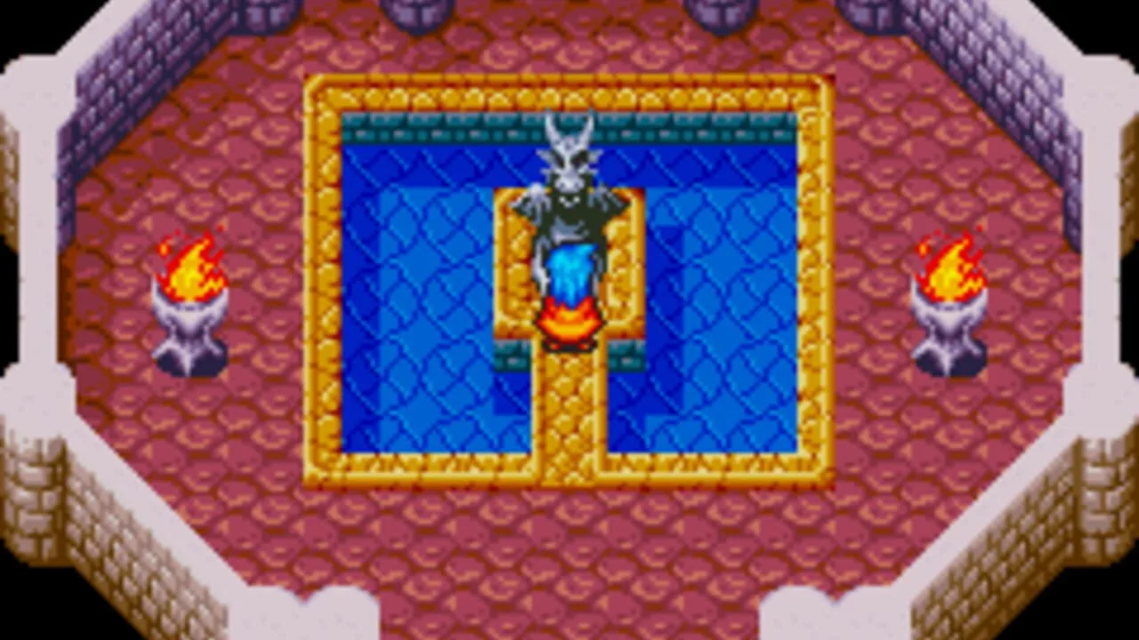Breath of Fire gameplay on Game Boy Advance