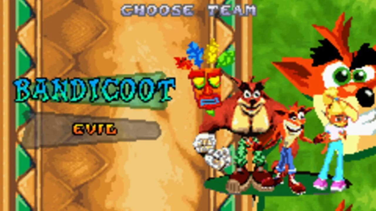Crash Nitro Kart gameplay on Game Boy Advance