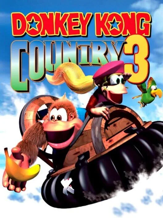 Donkey Kong Country 3 box art
