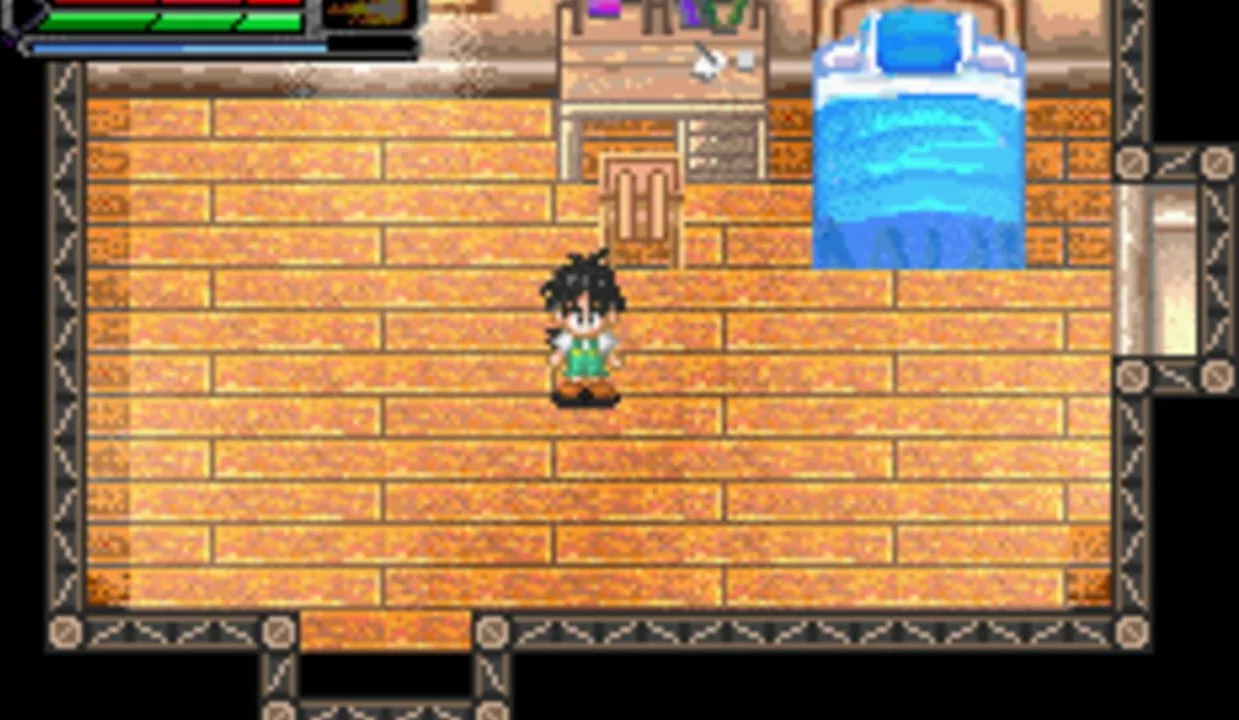 Dragon Ball Z: The Legacy of Goku II gameplay on Game Boy Advance