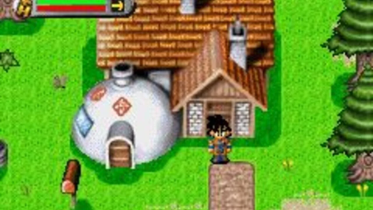 Dragon Ball Z: The Legacy of Goku gameplay on Game Boy Advance