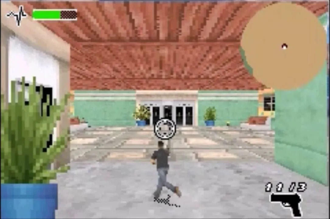 Driv3r gameplay on Game Boy Advance