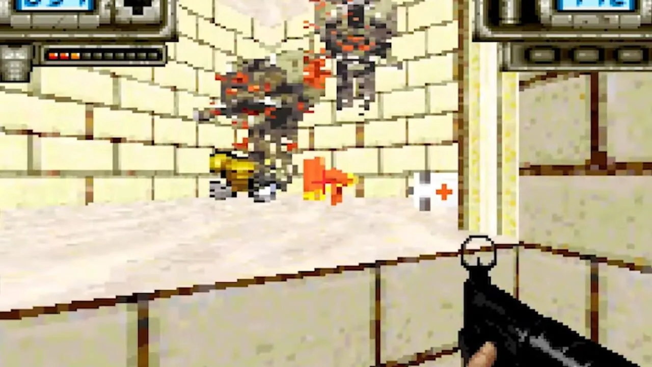 Duke Nukem Advance gameplay on Game Boy Advance