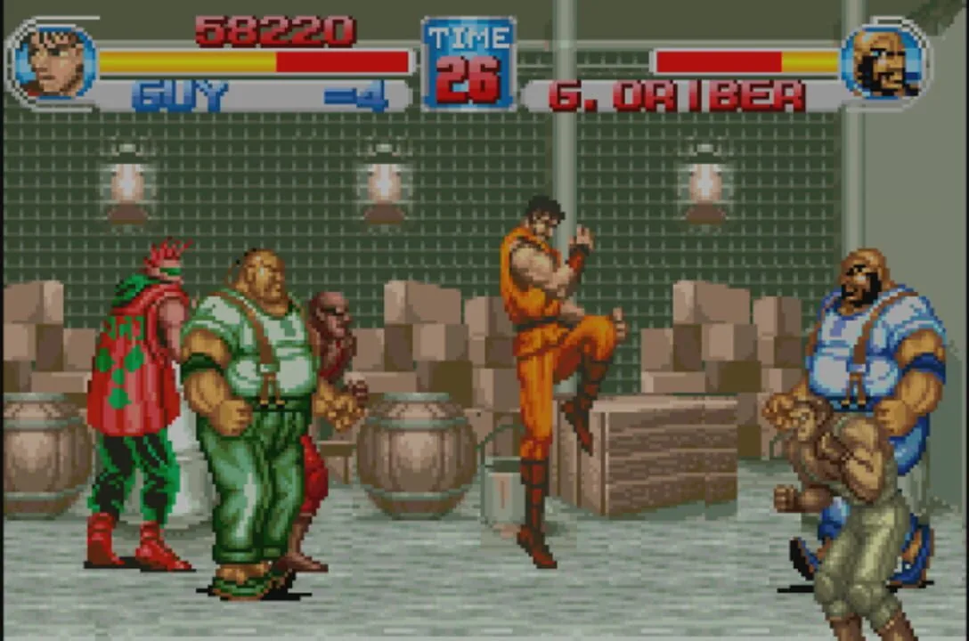 Final Fight One gameplay on Game Boy Advance