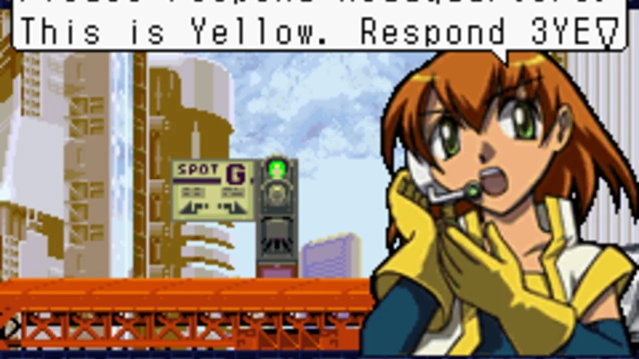 Gunstar Super Heroes gameplay on Game Boy Advance