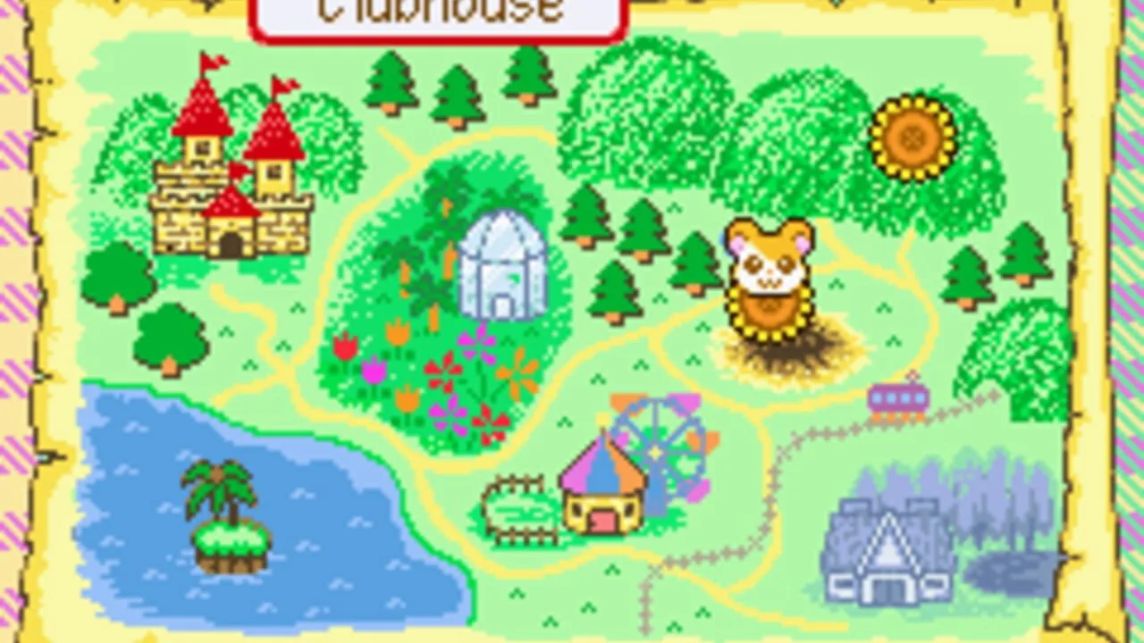 Hamtaro: Ham-Ham Heartbreak gameplay on Game Boy Advance