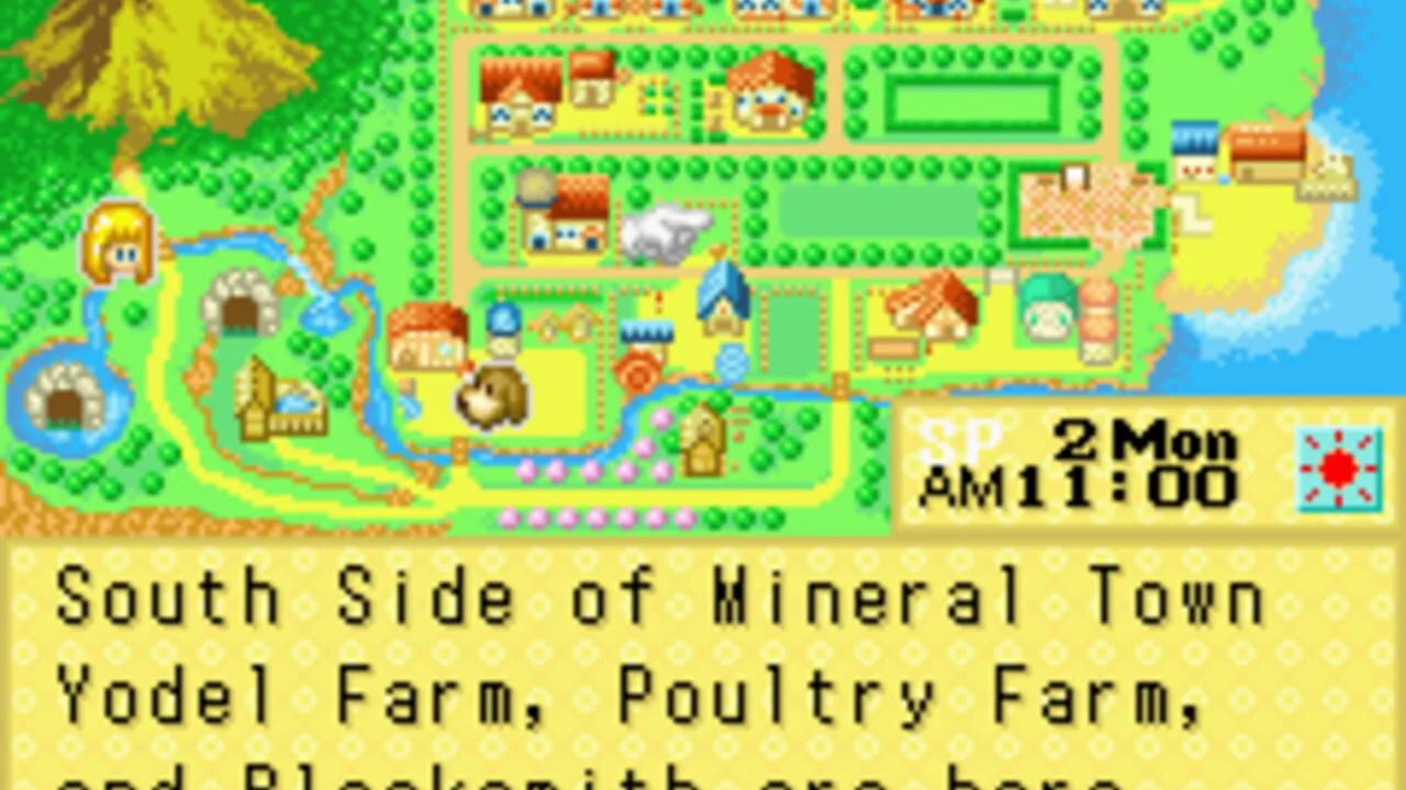 Harvest Moon: More Friends of Mineral Town screenshot 1